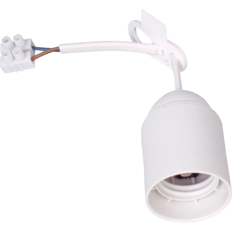 Verhuisfitting E27 wit VVE=10