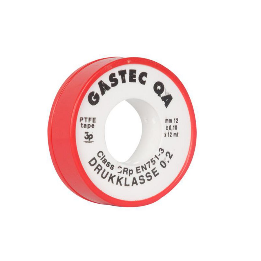 Rol PTFE tape 12mtr. 12mm (Gastec)