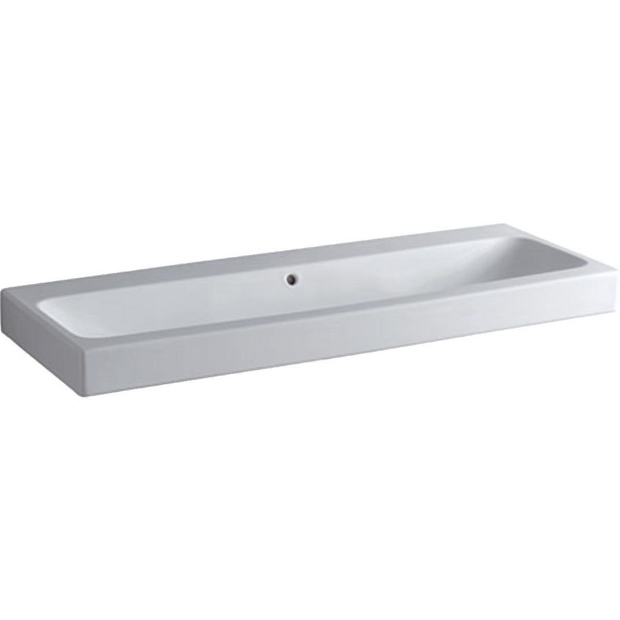 iCon wastafel 120x485cm zonder kraangat met ov 124025600