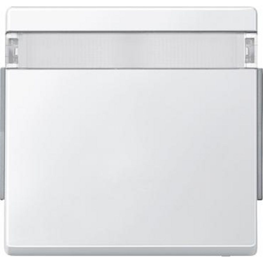 Wisselwip met informatieveld-Polarwit-IP44-Aquadesign