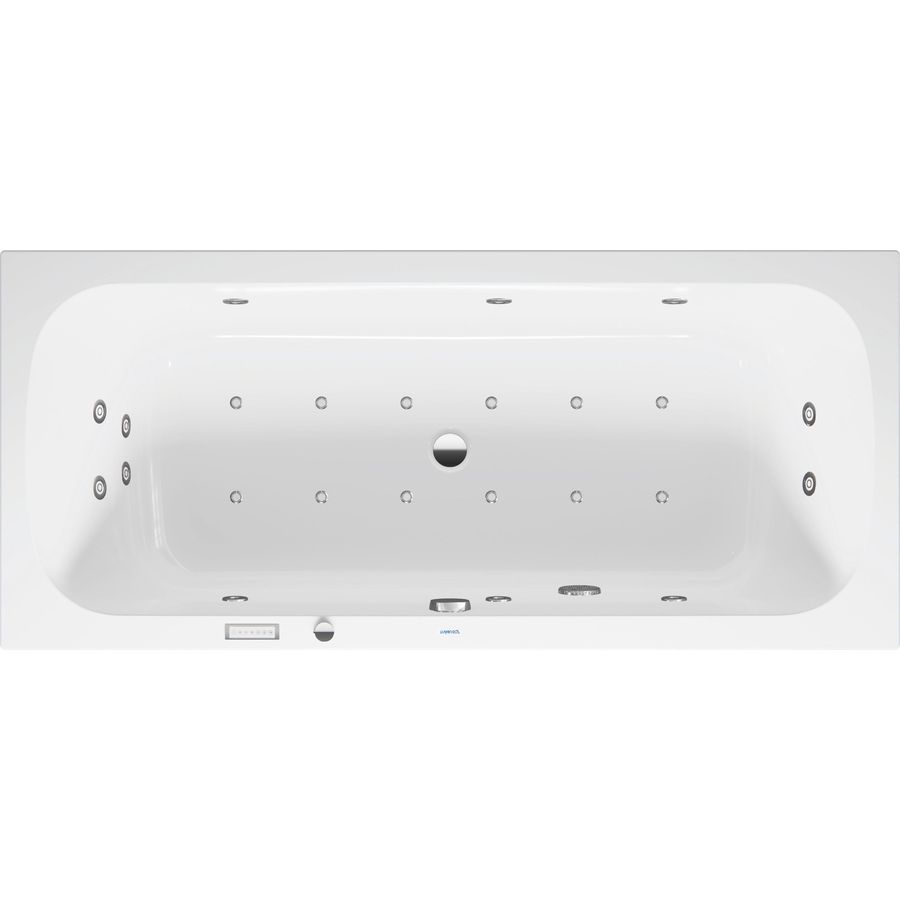 Qatego Whirlbad Wit 1800x800x480mm 760614000CE1000