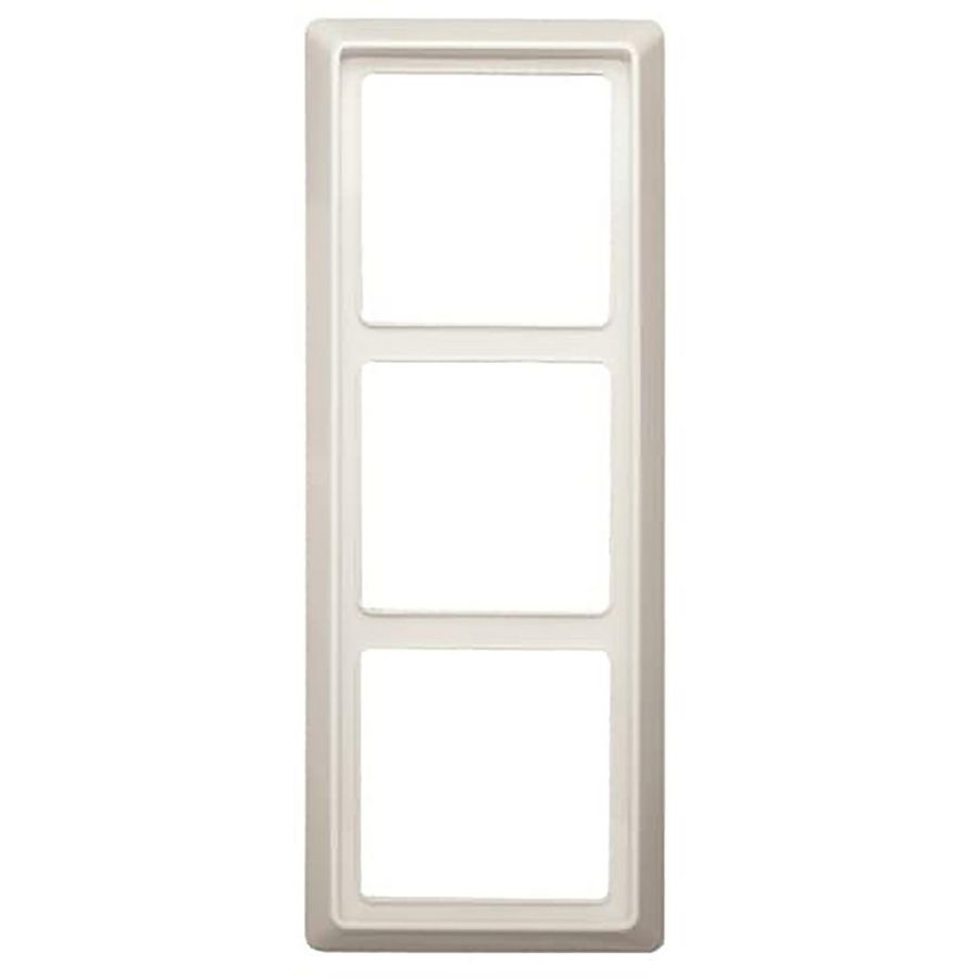 Afdekraam 3-voudig IP44 A-w creme (2103-32)