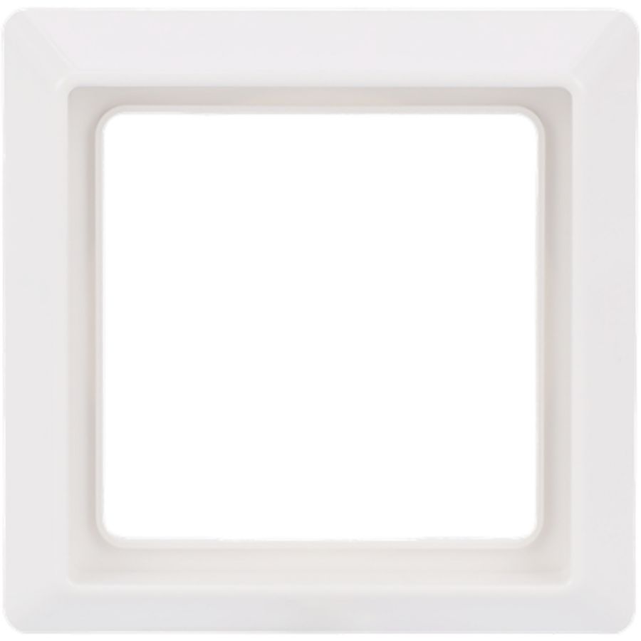 Afdekraam 1-voudig IP44 A-w alpin wit (2101-34)