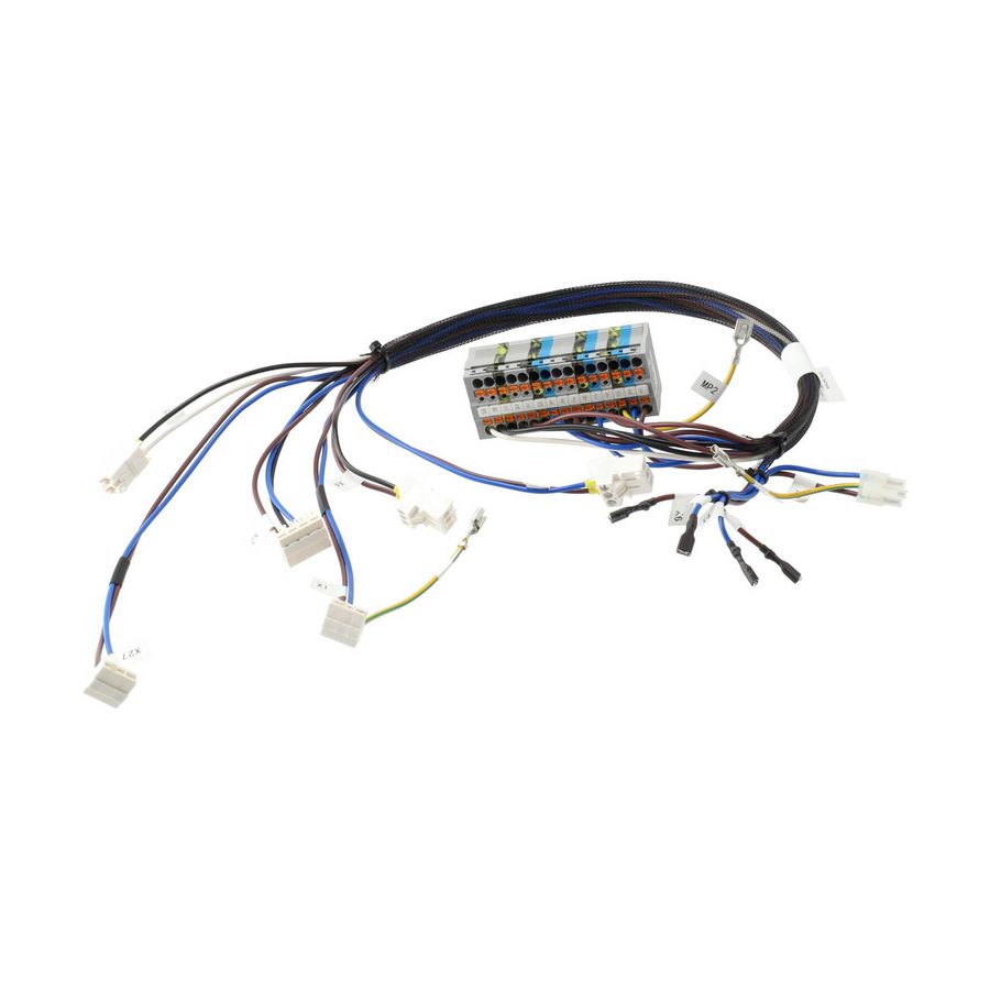 Aansluitterminal + kabelbomen 230V