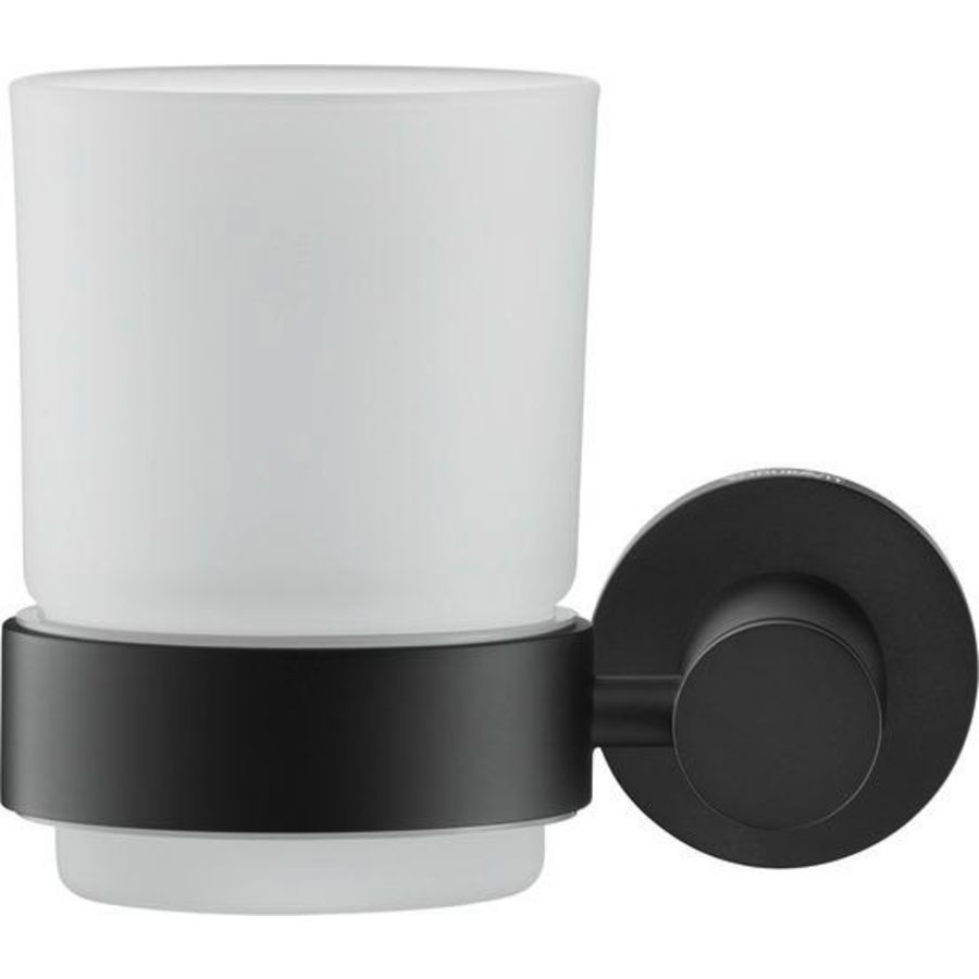Glashouder zwart mat D-code 0099194600
