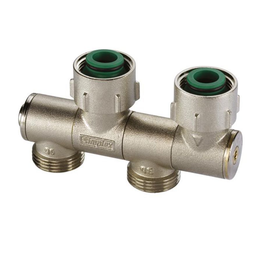 H-onderblok Variocon FM G3/4x3/4 EK Ni Simplex VVE=5