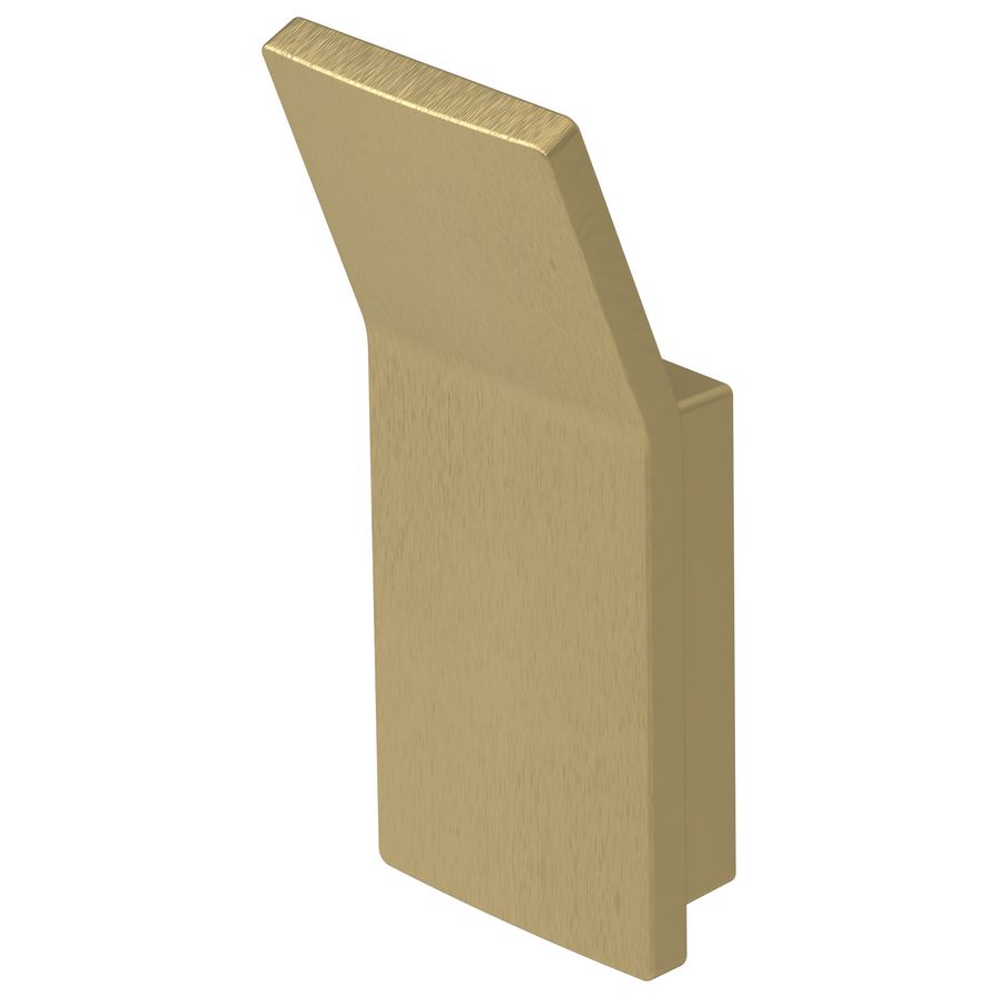 Enkele haak goud aluminium ALINE