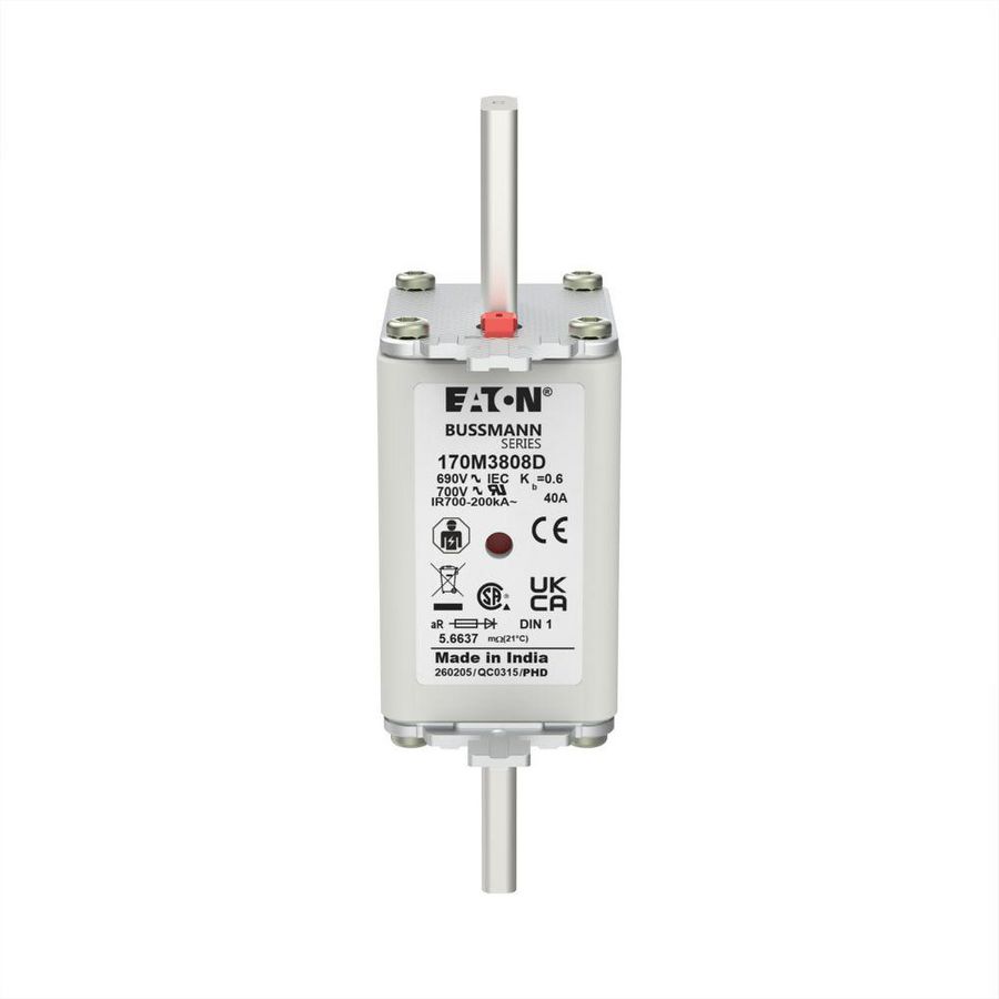 Zekering hoge snelheid 40A AC 690V 200kA 1 aR IEC VVE=6
