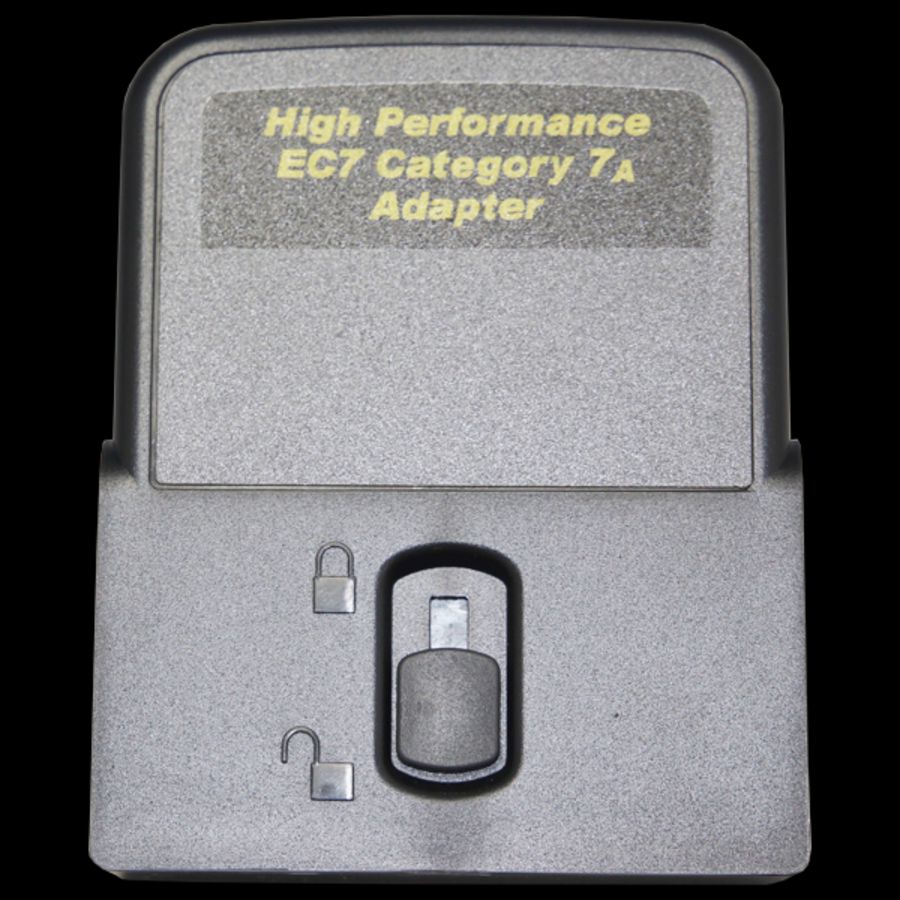 Adapter channel CAT7A EC7 t.b.v. LanTEK III