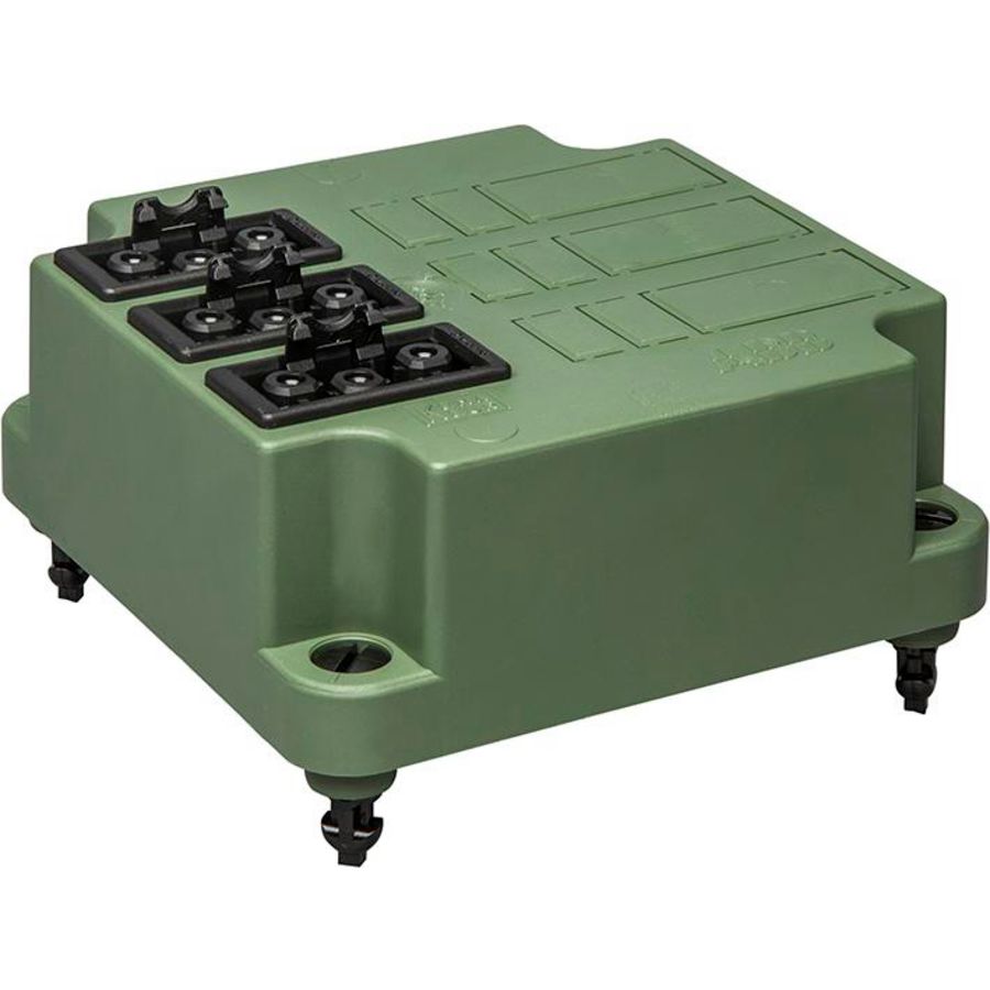 Connectordeksel 3640 groen GST18 3x3P aansl. recycled VVE=25