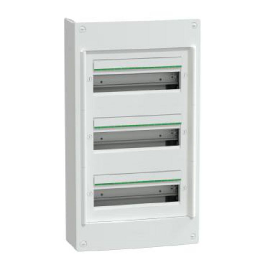 PrismaSeT XS, Modulaire verdeler, Opbouw, 3x13 modules, Aard