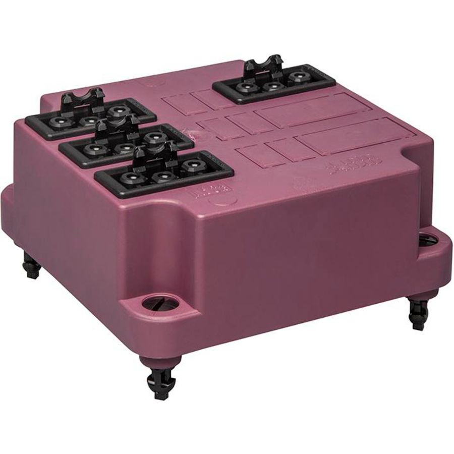 Connectordeksel 3640 rood GST18 rood 4x3P aansl. VVE=25