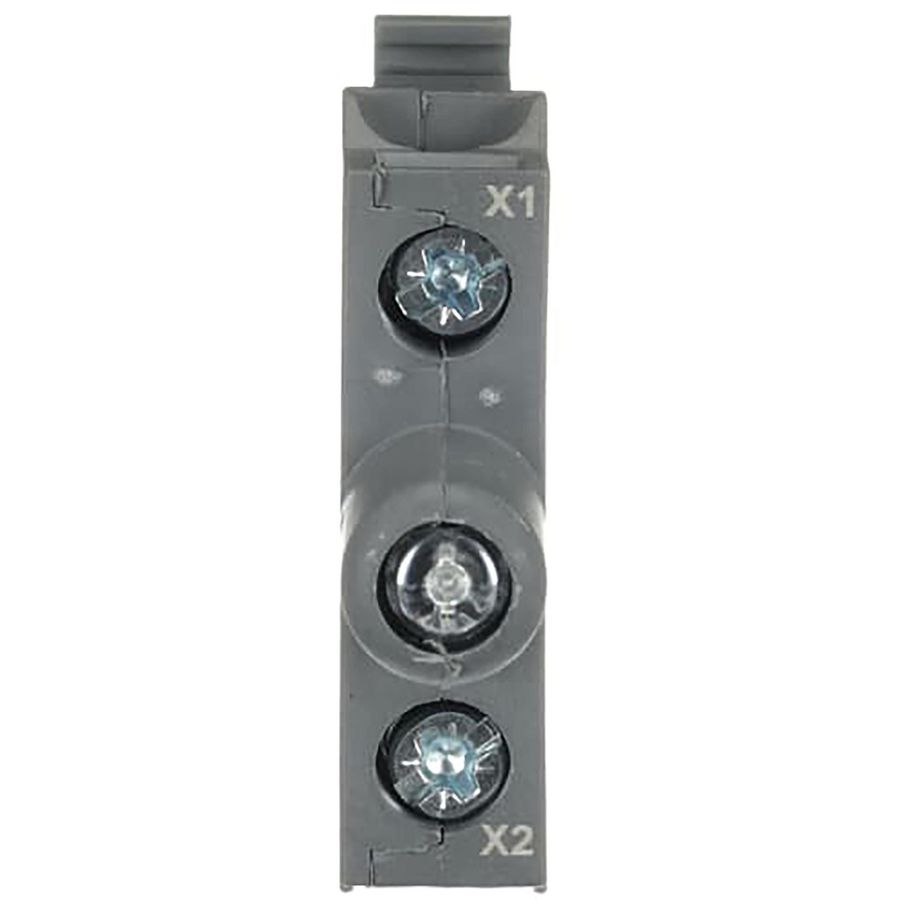 Verlichtingselement met LED blauw bodem montage 110-130V AC
