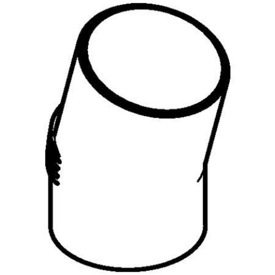 Bocht 15° 110mm polyethyleen (PE) Silent-db20 geluidsarm