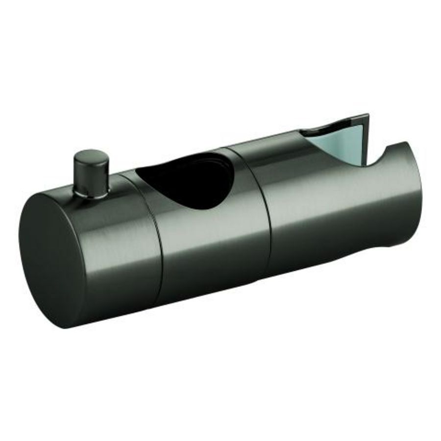 Glij-element hard graphite geborsteld (mat donker grijs) tbv glijstang 24,7mm