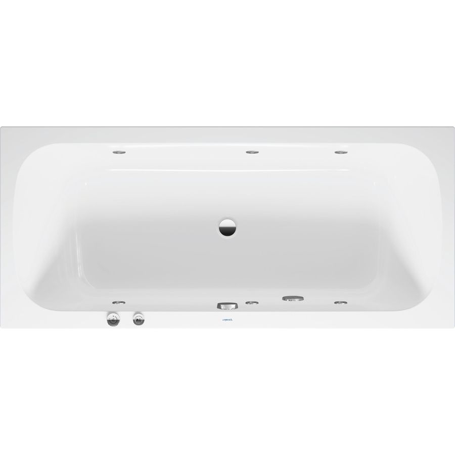 Qatego Whirlbad Wit 1800x800x480mm 760614000JS1000