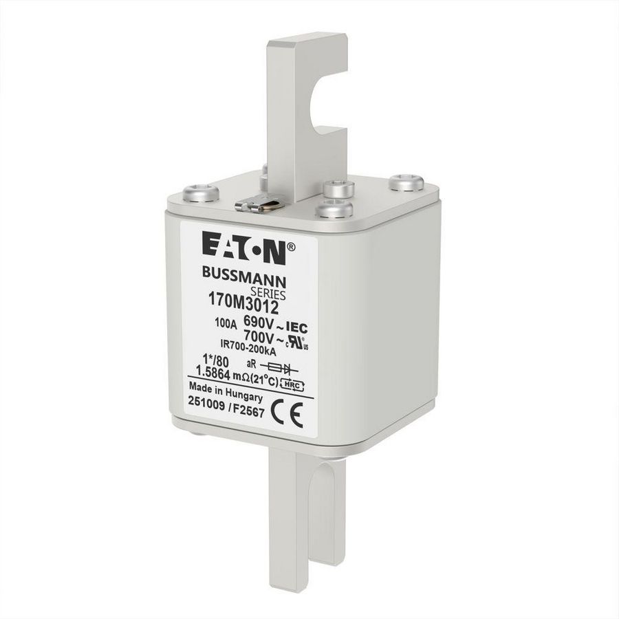 Zekering h. snelheid 100A AC 690V 200kA compact 1 45x VVE=6