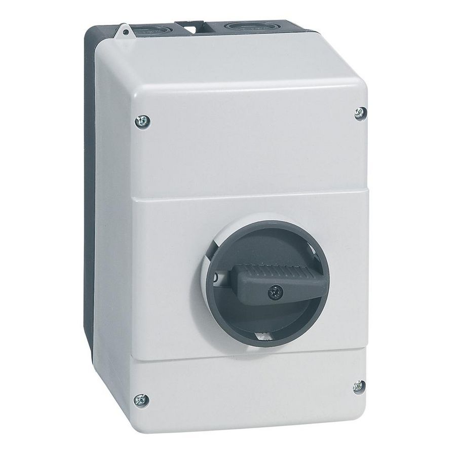 Behuizing met draaibediening MPX3 zwart