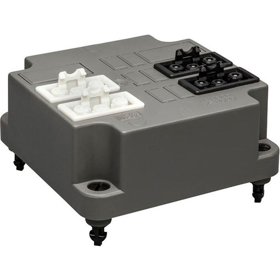 Connectordeksel 3640 GST18 2x3P zwart 2x3P wit recycl