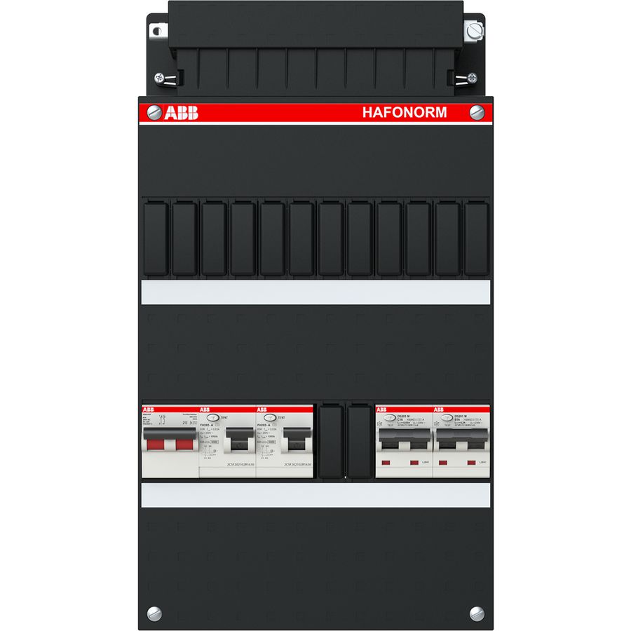 Groepenkast 1-fase 1 40A 2P ALS 63A 2P 30mA 1SPF006972F0002