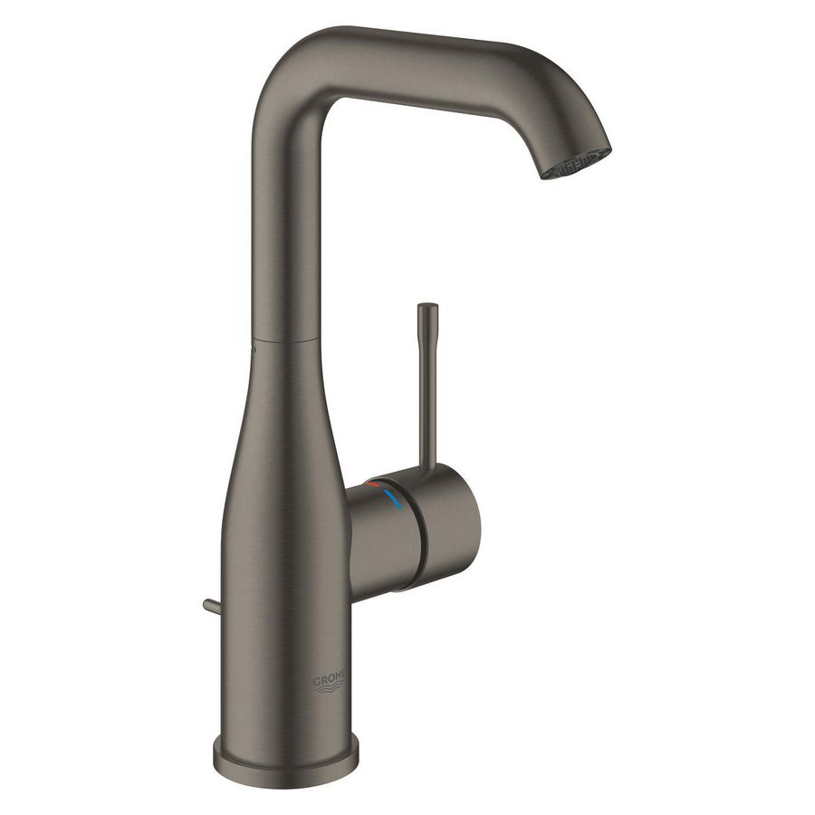Essence L-size wast.mengkraan hard graphite geborsteld (mat donker grijs) hoog incl. waste