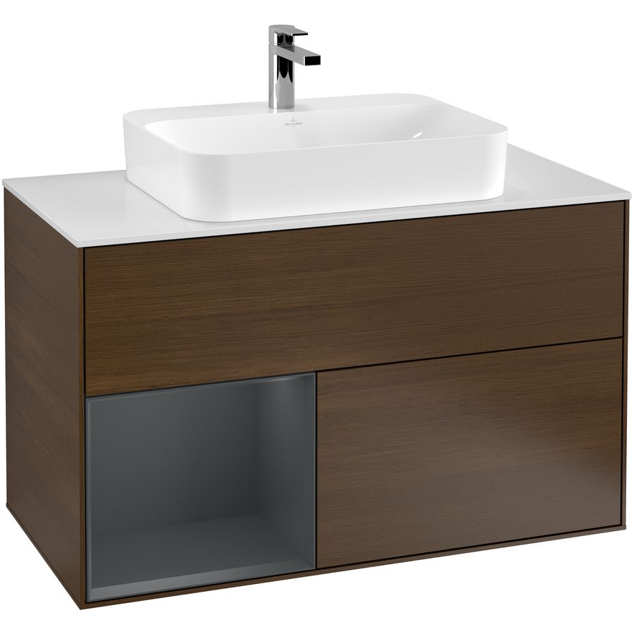 Wastafelonderkast Finion 1000x603x501mm W.Veneer G361HGGN