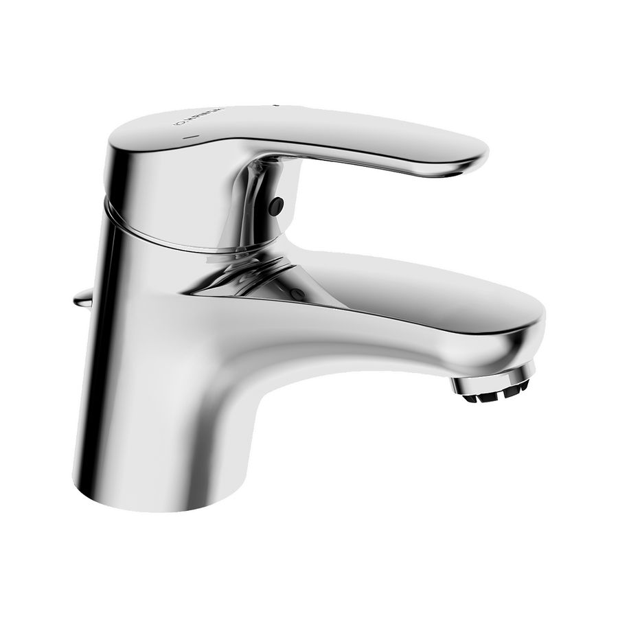 Mix wastafelmengkraan vaste uitloop met waste