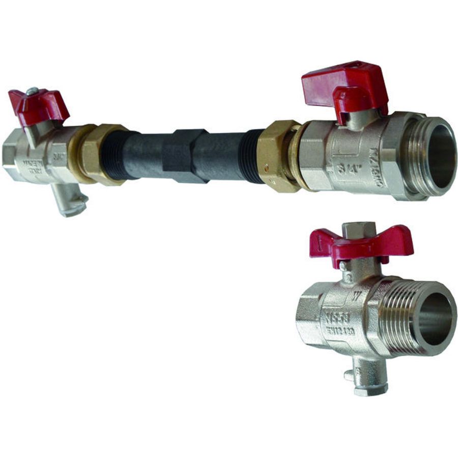 Vario WM aansluiting horizontaal /110mm horizontal