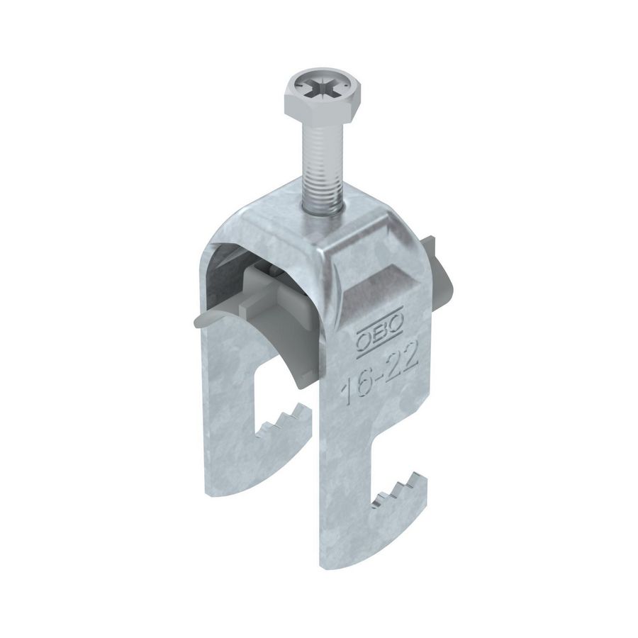 Beugelklem 2056 16-22mm staal thermisch verzinkt 1187614 VVE=100