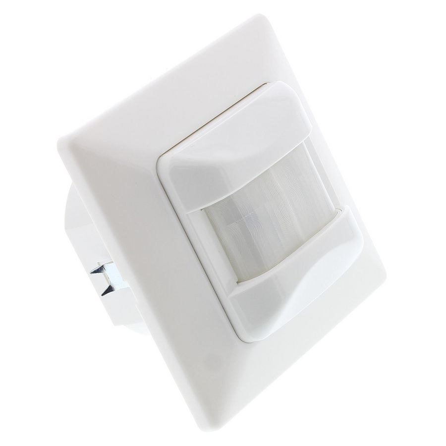 Bewegingsmelder inb. muur 1600W 180gr. 3-draads 50x50