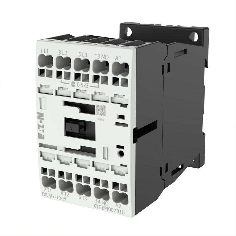 Magneetschakelaar DILM7-10(220V50/60HZ) 3kW 1m 0v Push-in