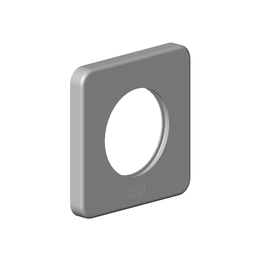 Rozet DB logo 78x78x9x45,7mm chr gebors.