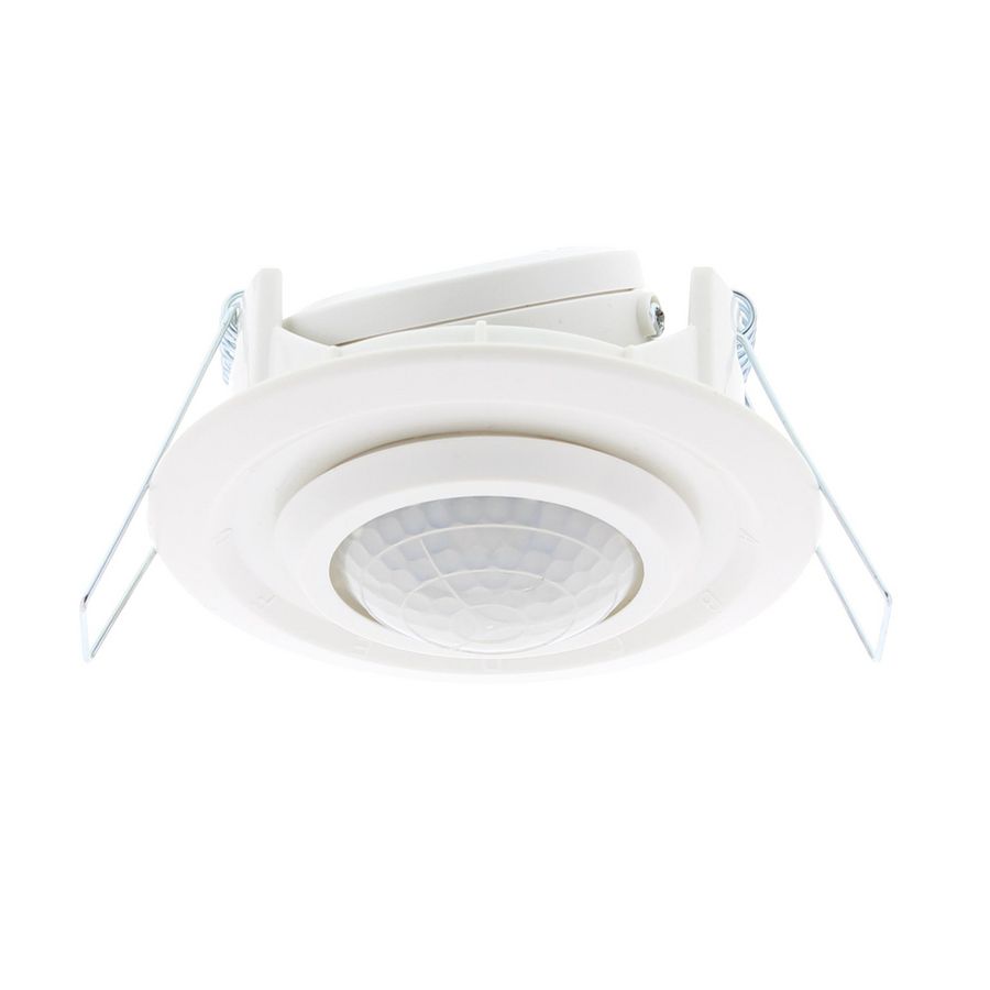 Aanwezigheiddetector plafond PIR 2000W 7M 40m² 2 Relais
