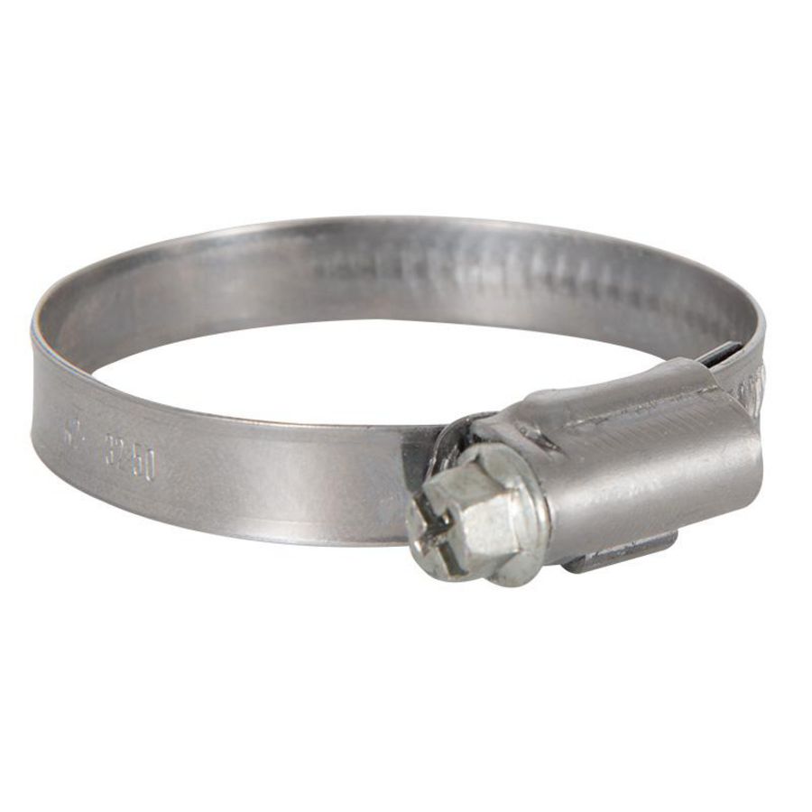Wormslangklem Ø50-70mm breedte 9mm rvs/gegalv.staal