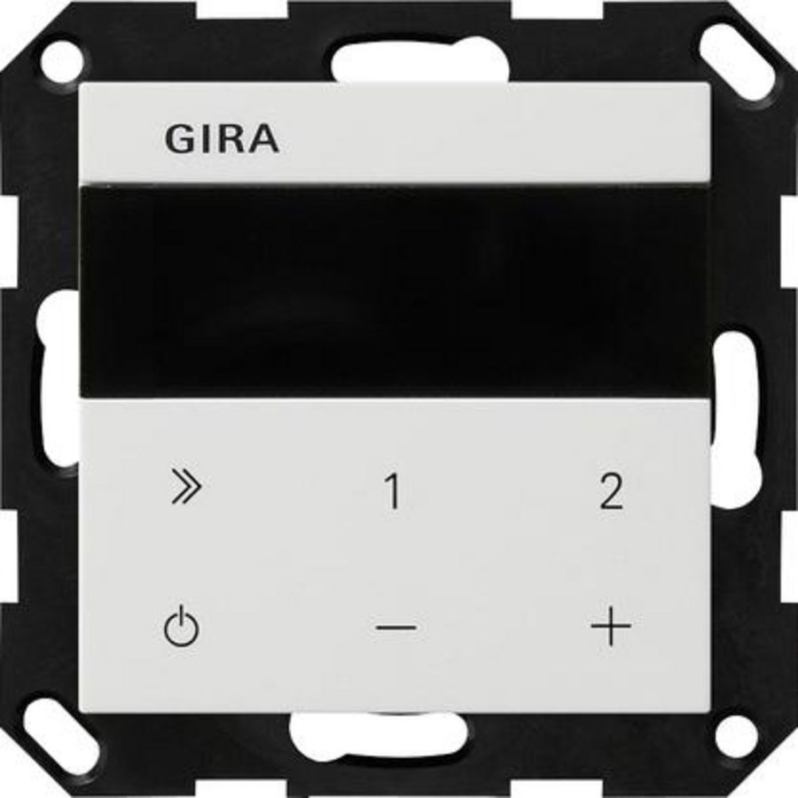 Inbouwradio IP System 55 zuiver wit