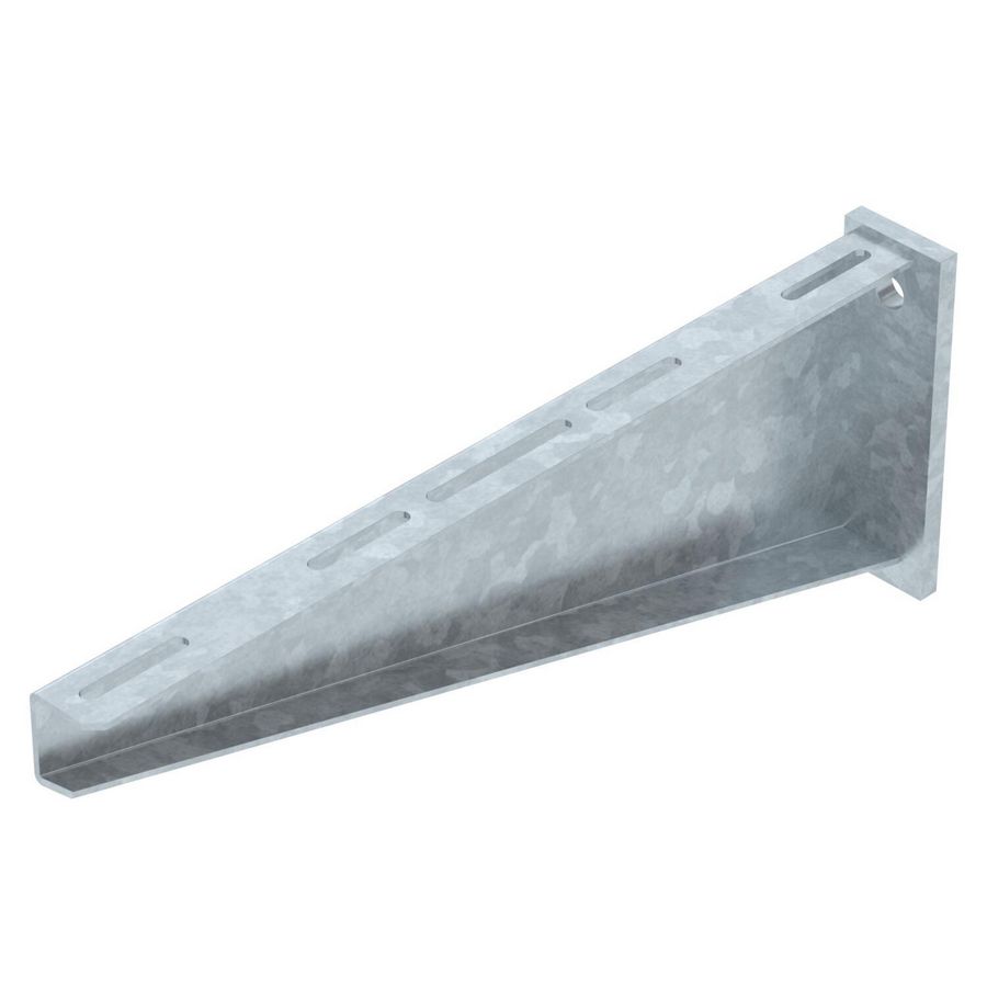 Wandconsole met vastgelaste kopplaat B510mm Staal thermisch