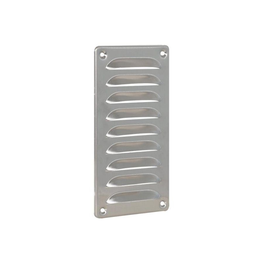 RVS schoepenrooster 90x180mm