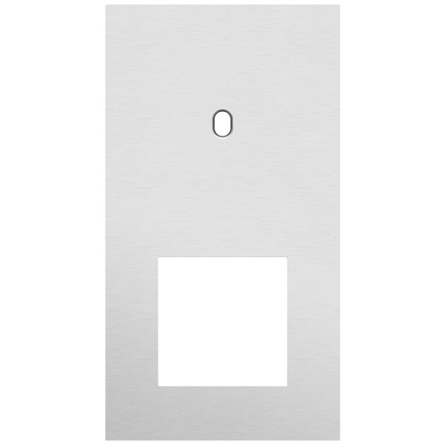 Afdekplaat 2-voud vertic. 71mm centerafst 155-57855