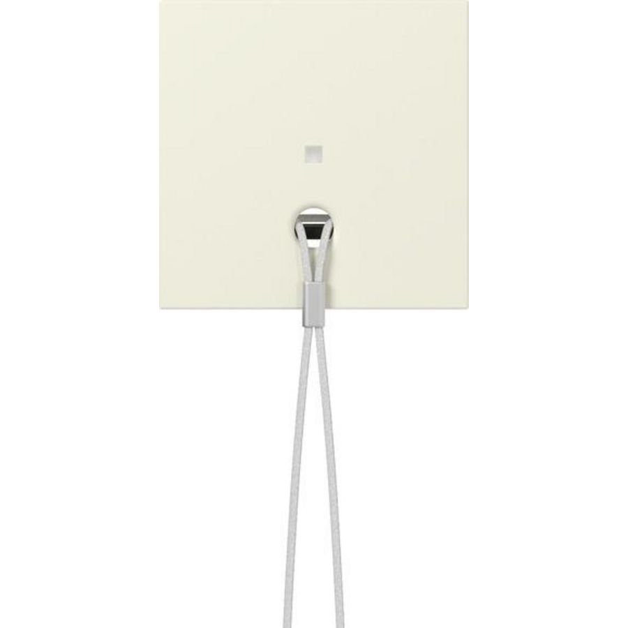 Afdekking ctrl.v. trekdrukcontact  System 55 creme wit