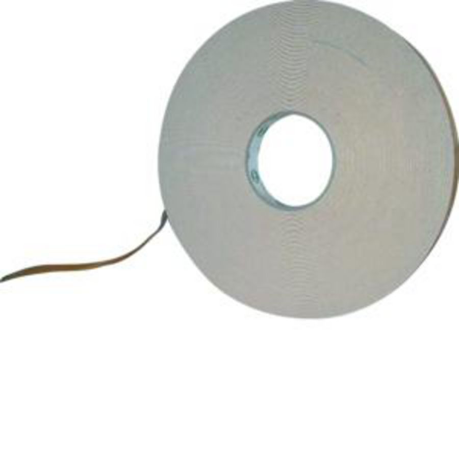 Dubbelzijdige tape breedte 19 mm lengte 50 m op rol