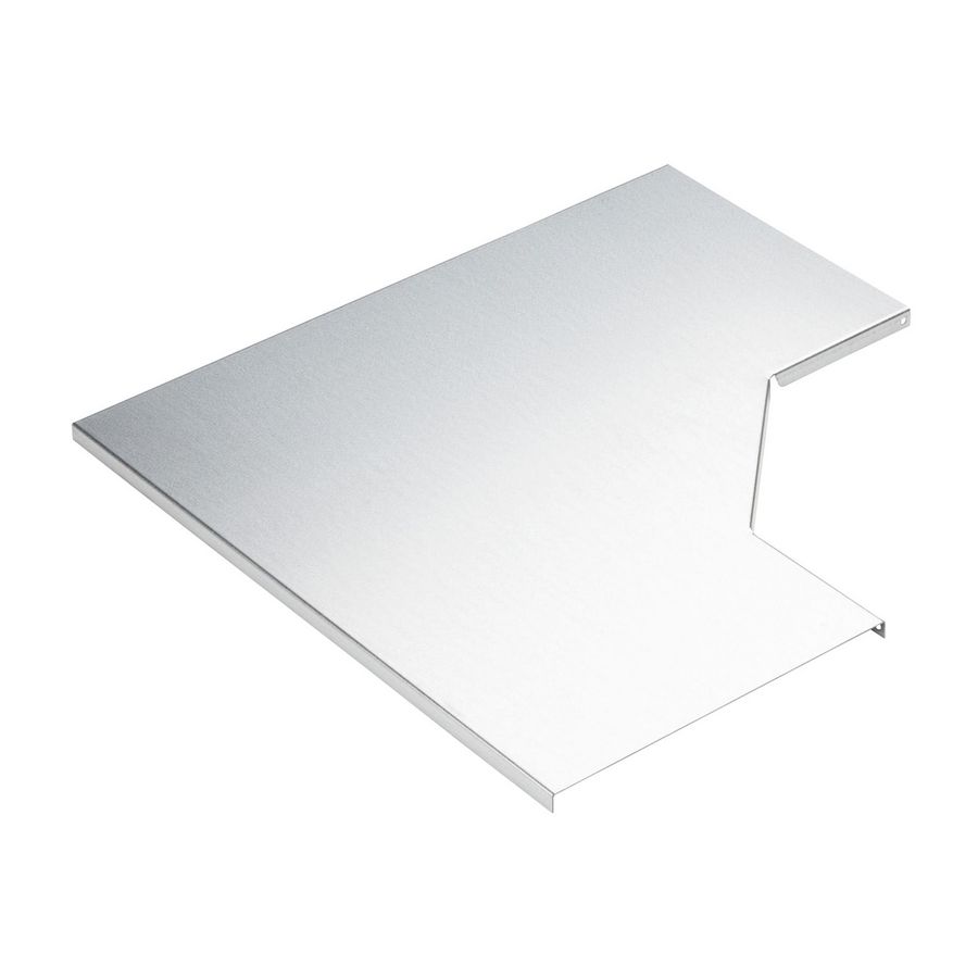 Hoekstukdeksel vast 330mm KG281 wit RAL9010/60