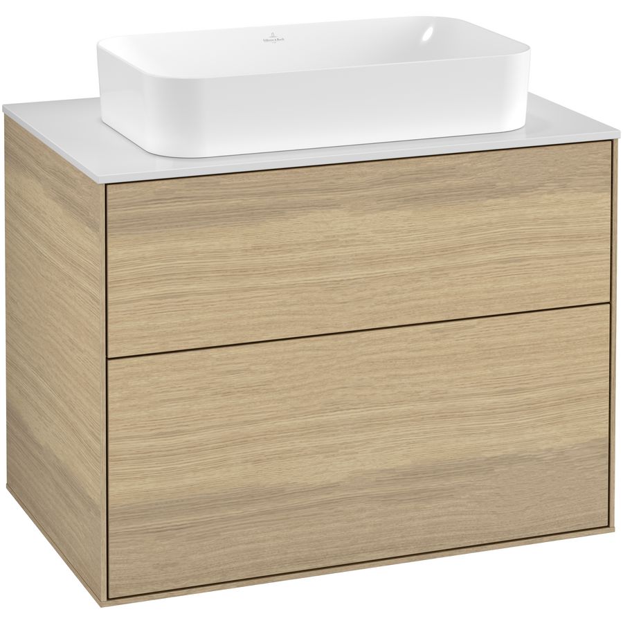 Wastafelonderkast Finion 800x603x501mm Oak Veneer G22100PC