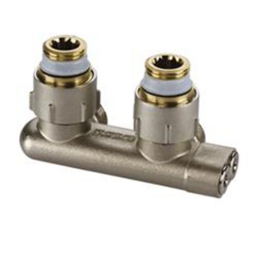 H-onderblok aanv/ret gekruist haaks MM G1/2x3/4 EK Ni Simplex VVE=5