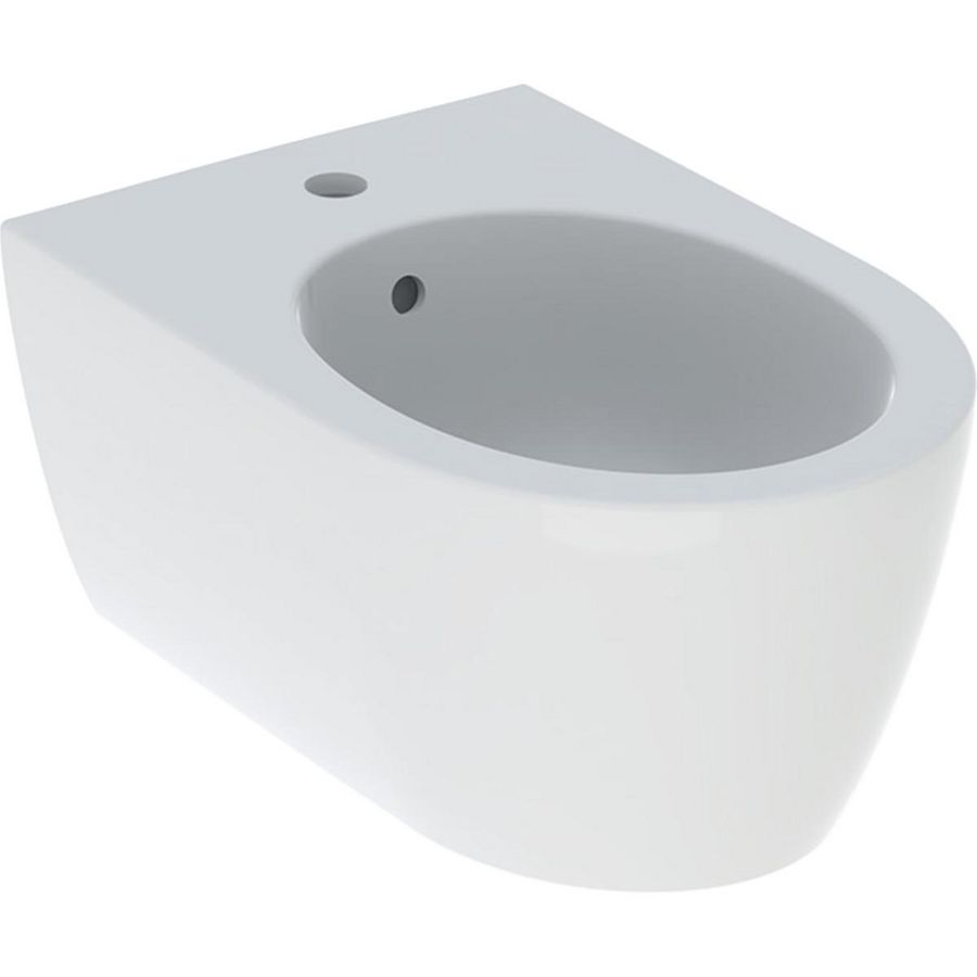 iCon wandbidet gesloten vorm EFF3 53cm m/overloop wit Keratect