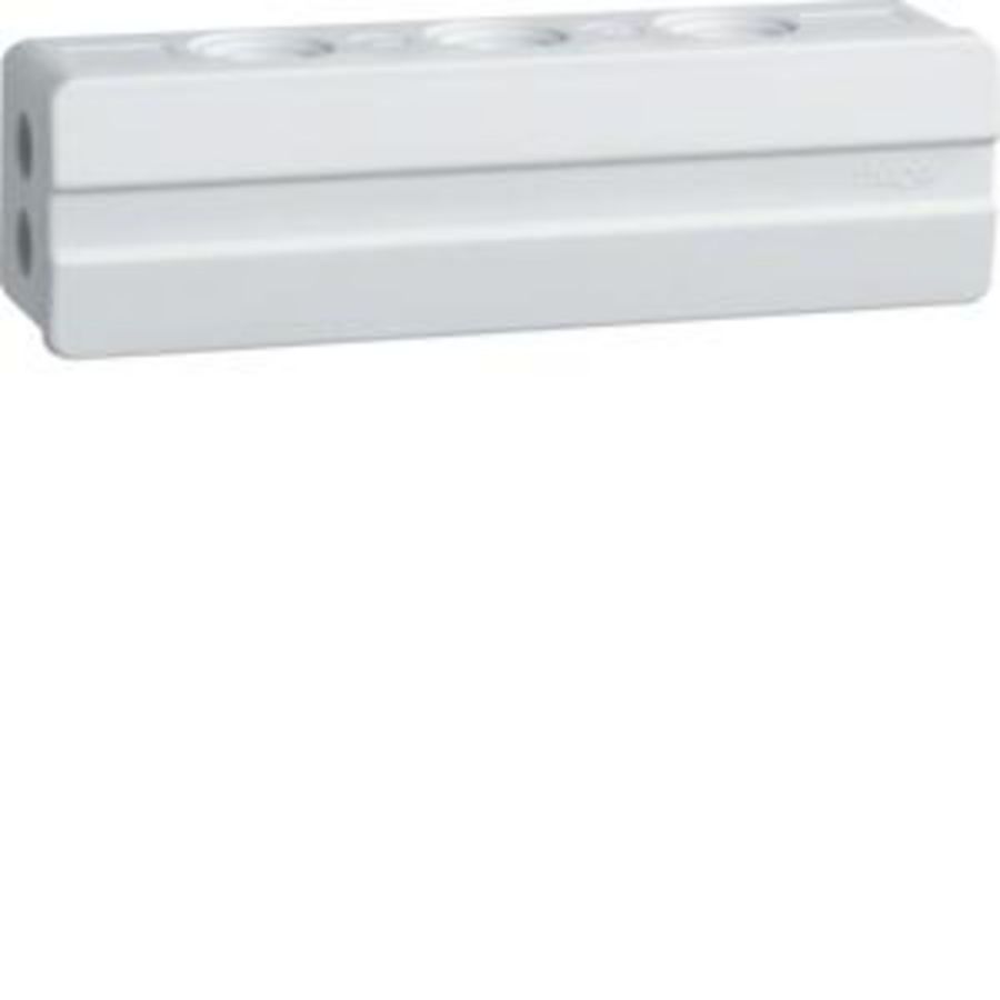 Lasdoos 135x35x40 mm lichtgrijs