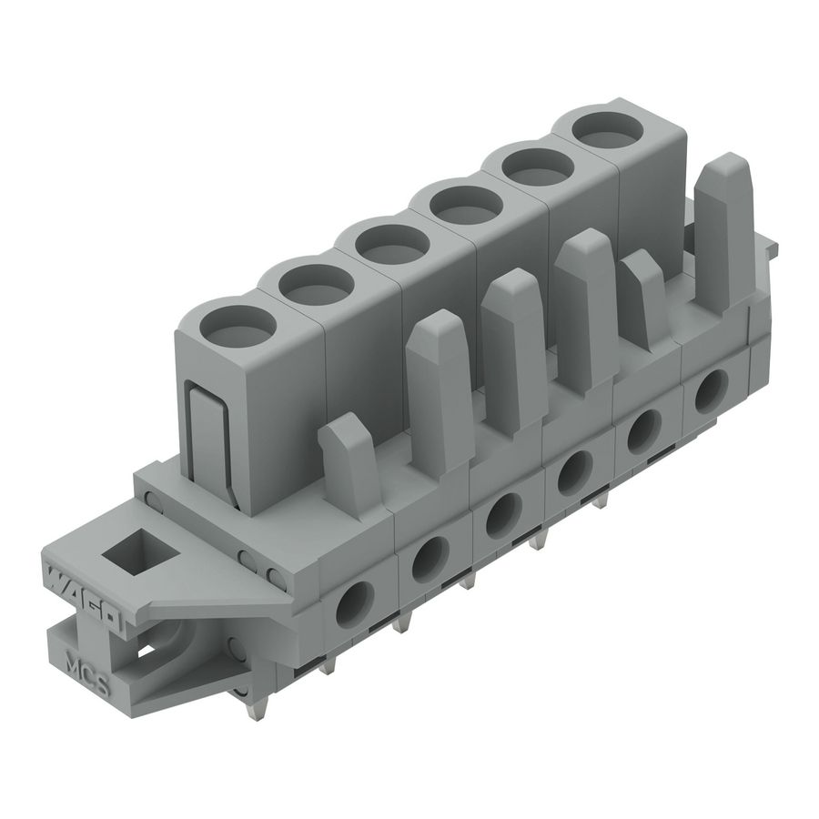 THT FE steker RE raster 5mm grijs 232-136/031-000 VVE=50