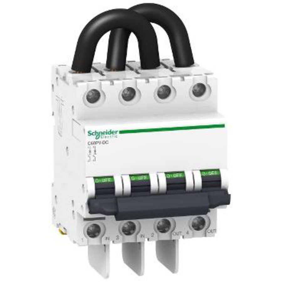 Installatieautomaat 2-polig In= 10A/Ue=650V DC B-karakteristiek C60PV-DC
