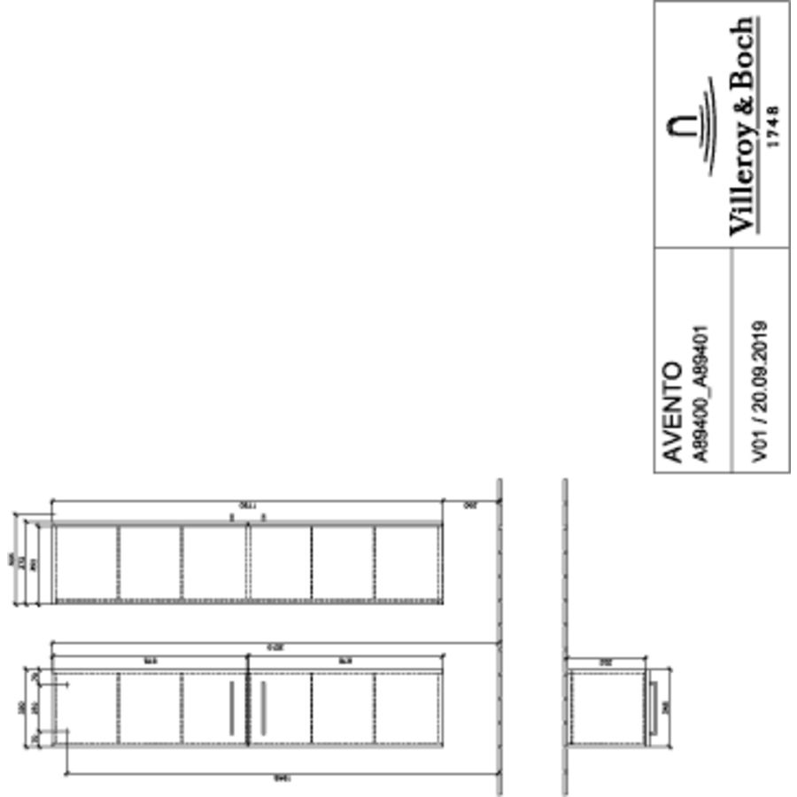 Hoge kast Avento 350 x 1760 x 372 mm Oak Kansas A89401RH