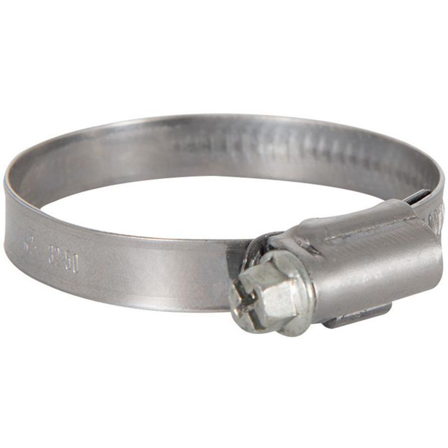 Wormslangklem Ø25-40mm breedte 9mm rvs/gegalv.staal