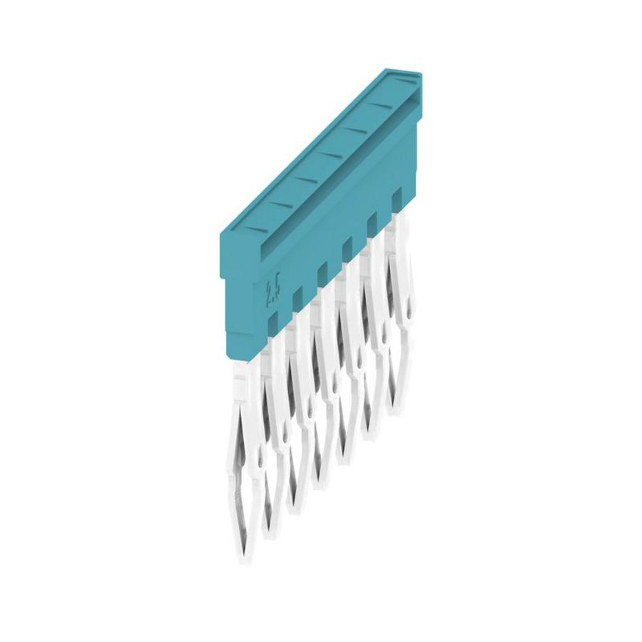 Dwarsverbinder (terminal) Plugged blauw 24 A p: 7 P VVE=20